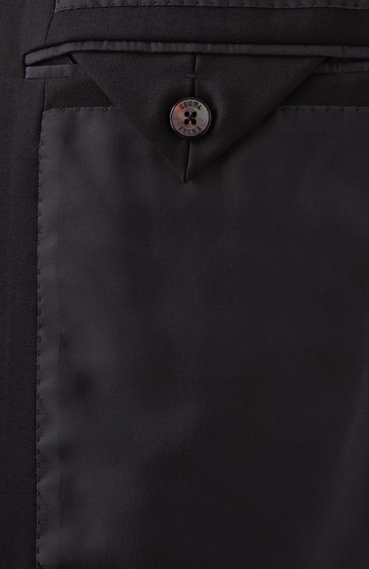 Шерстяной костюм Zegna 221225/C19502 Чёрный  221225/C19502 Фото 9