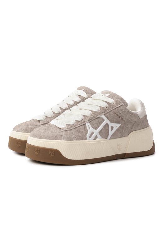 Замшевые кеды Sound Naked Wolfe S0UND/C0W SUEDE Серый S0UND/C0W SUEDE