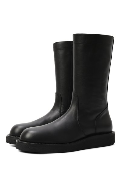 Женские кожаные полусапоги kasi ANN DEMEULEMEESTER, арт. B0013308/LT141