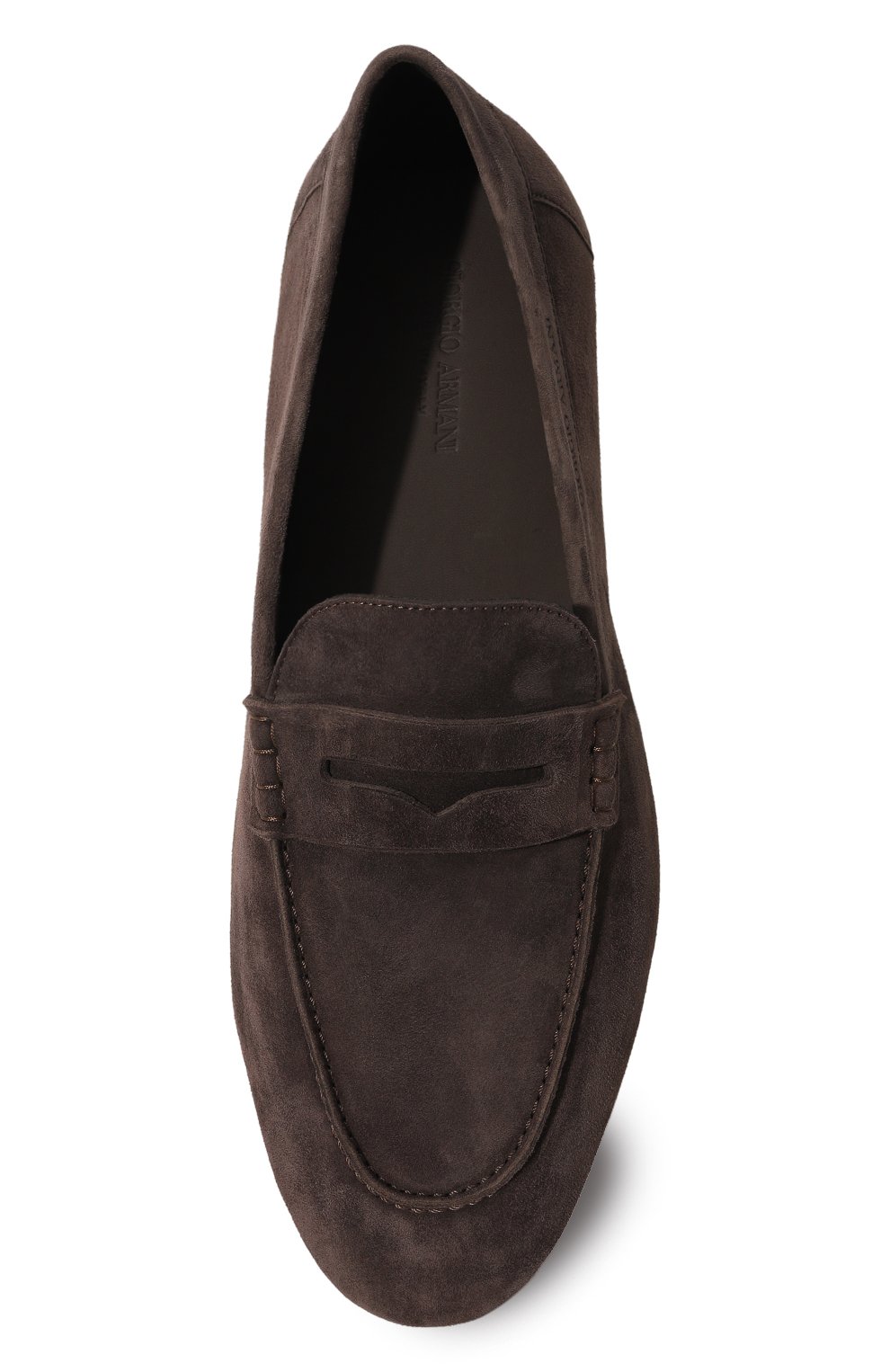 Замшевые пенни-лоферы GIORGIO ARMANI, арт. X2B125/XF829, фото 6