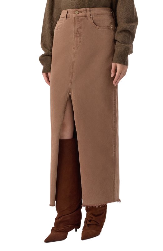 Джинсовая юбка Angela Paige 7348208-C197 Коричневый  7348208-C197 Фото 3