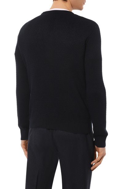 Джемпер из хлопка и шелка ZILLI, арт. MBZ-RN230-ALL01/ML01, фото 4