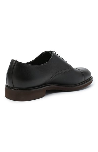 Кожаные оксфорды MORESCHI черного цвета по цене 55250 руб., арт. 43548/EM/GI0VE/F.NAPPA, фото 4 Кожаные оксфорды MORESCHI, арт. 43548/EM/GI0VE/F.NAPPA, фото 4