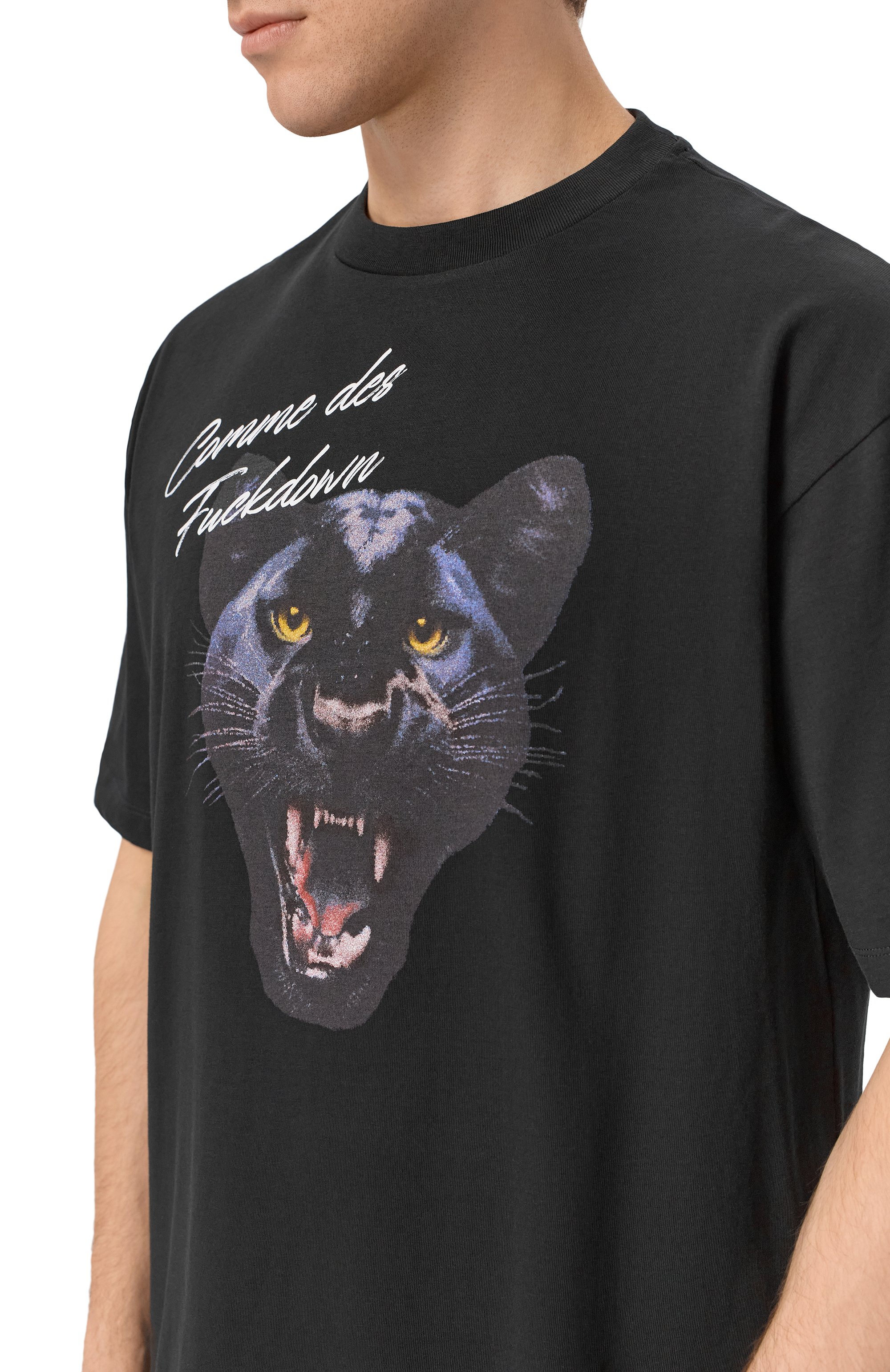 Хлопковая футболка COMME DES FUCKDOWN, арт. CFABM01977, фото 5