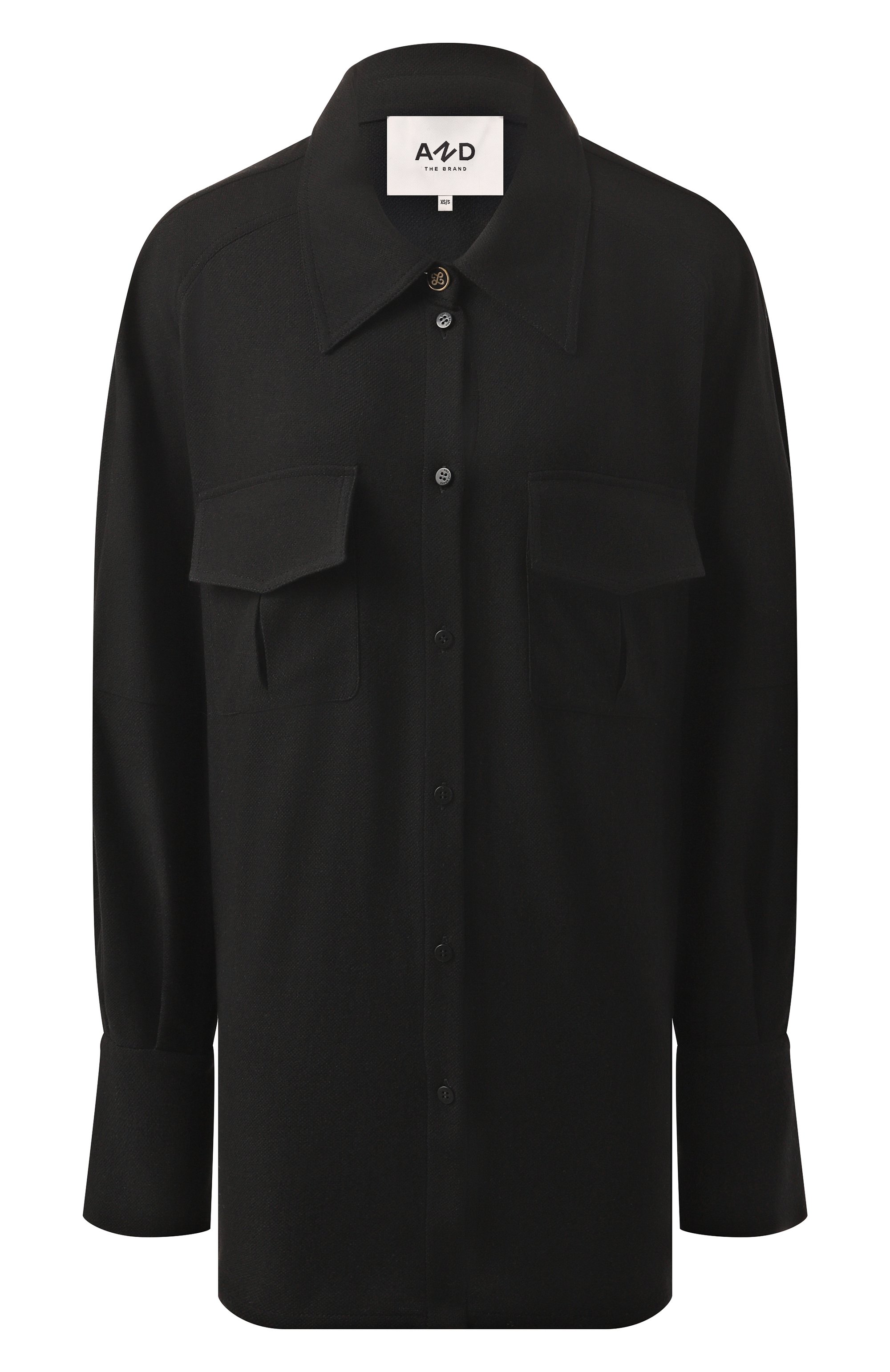 Рубашка из шерсти и кашемира AND THE BRAND, арт. SH003-2007-900-W25, фото 1