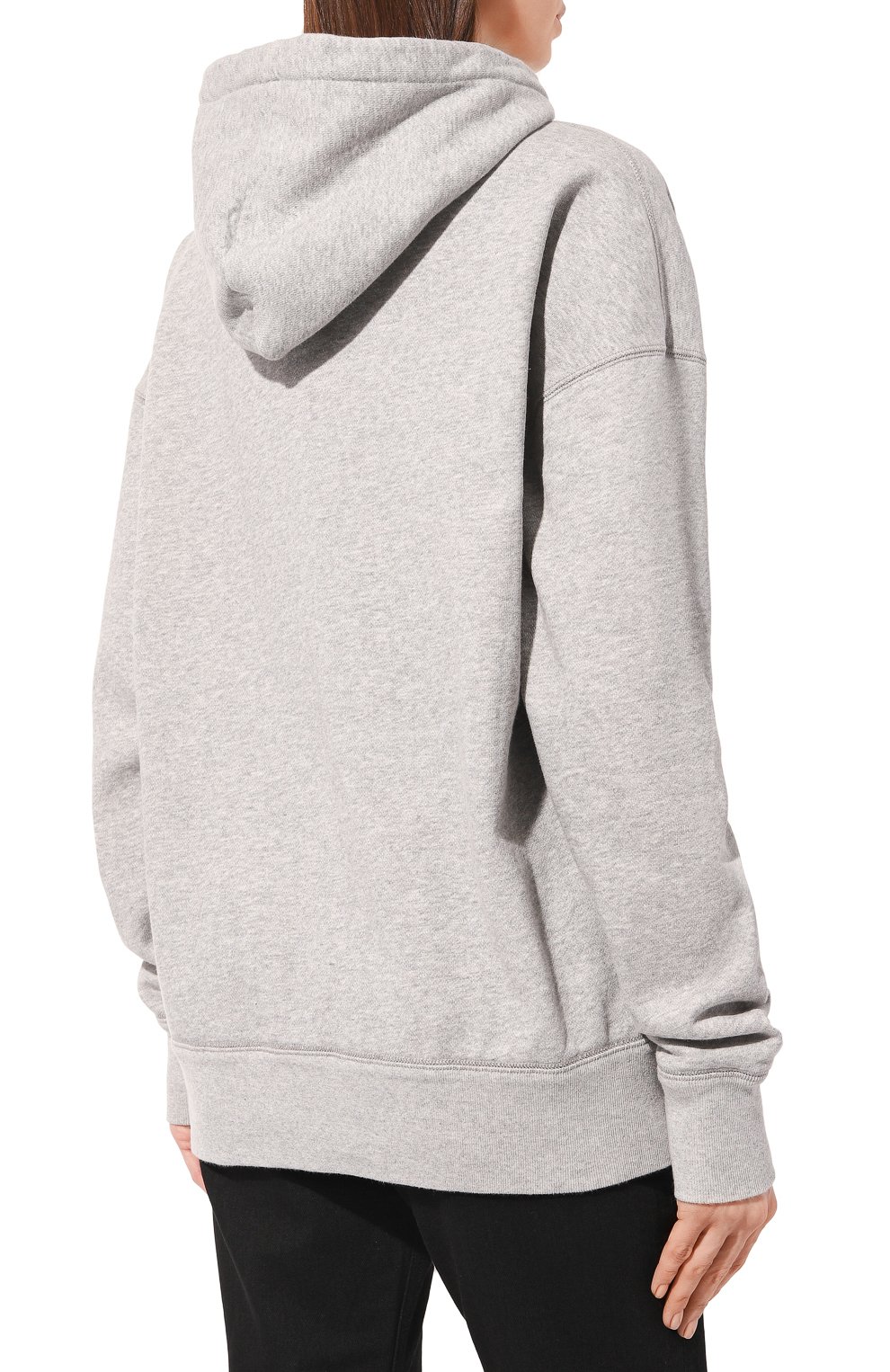 Хлопковое худи ISABEL MARANT ETOILE, арт. 22ASW0362/22A043E02GY, фото 4