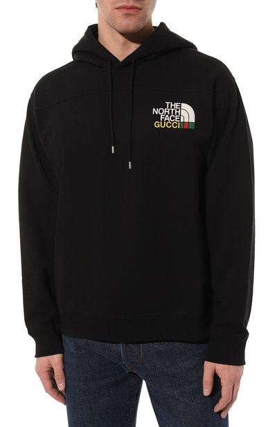 Хлопковое худи the north face x gucci GUCCI, арт. 671453 XJDW1, фото 3