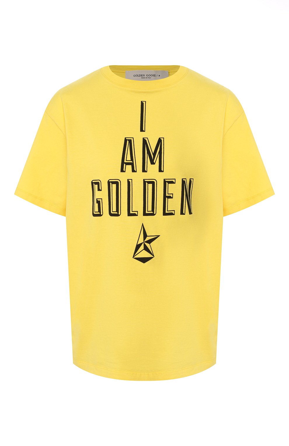 Хлопковая футболка GOLDEN GOOSE DELUXE BRAND, арт. G36WP024.06, фото 1