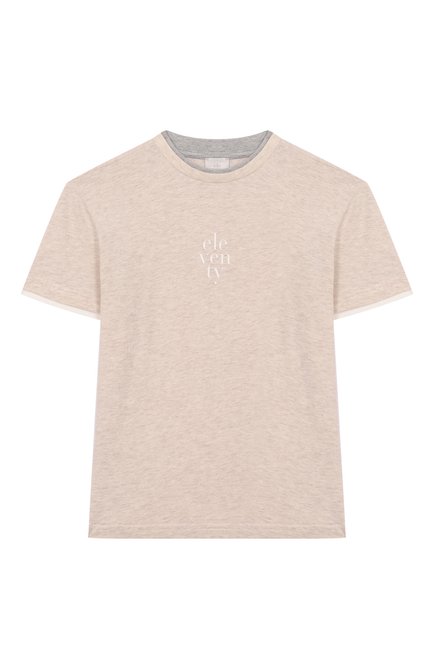 Хлопковая футболка ELEVENTY, арт. EX8P51/Z3121/10-16