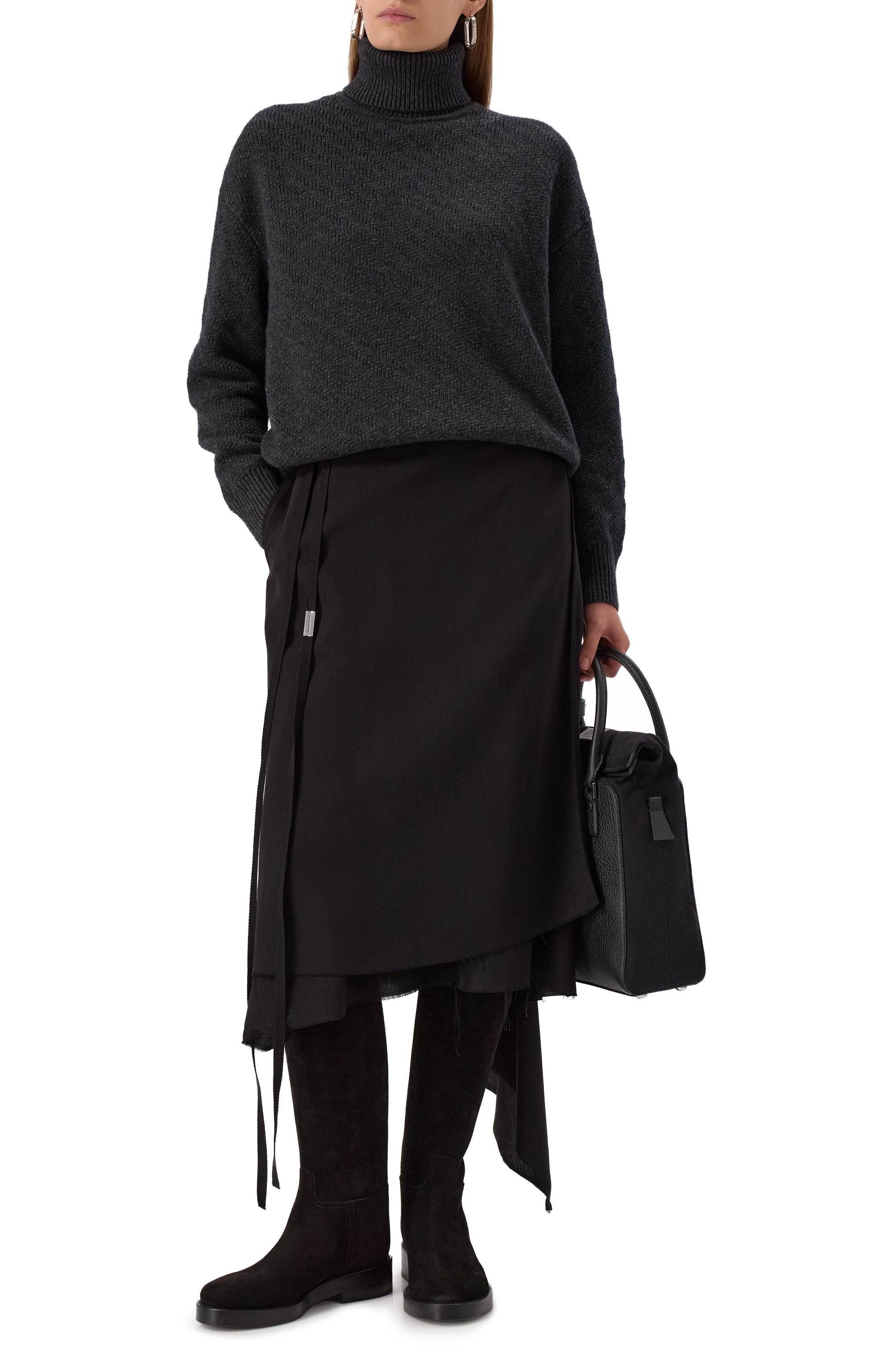 Свитер из шерсти и кашемира MIDGARD PARIS, арт. SR65WL-OS-BK, фото 2