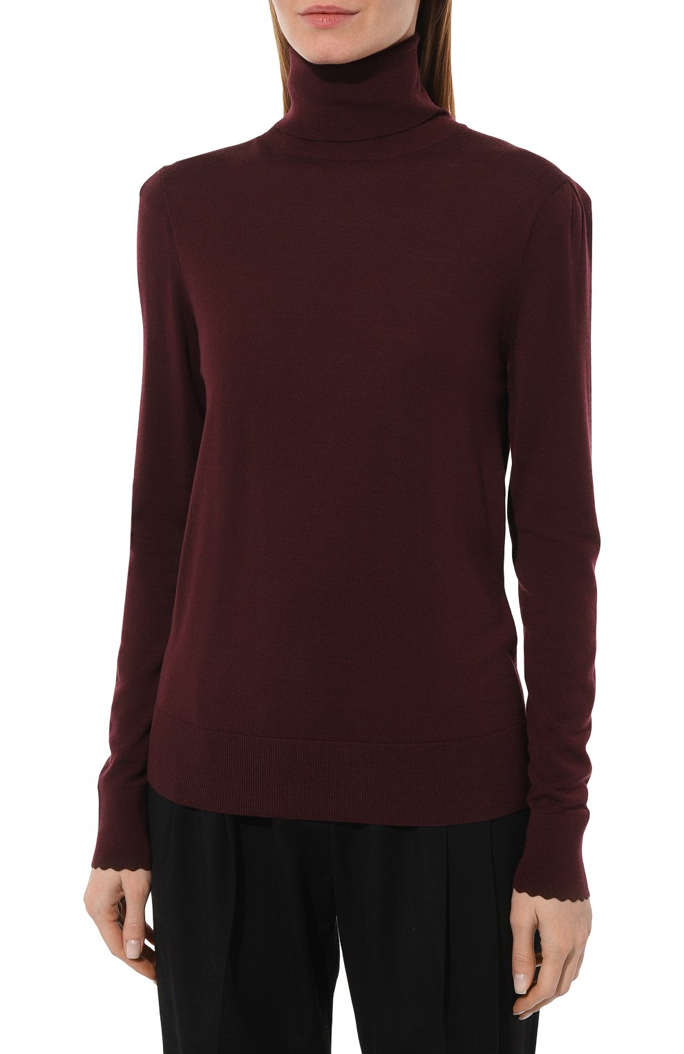 Шерстяная водолазка CHLOÉ, арт. CHC23AMP01660, фото 3