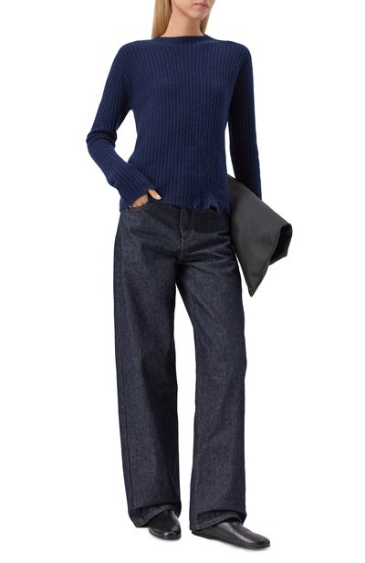 Кашемировый жилет UMA WANG синего цвета по цене 59850 руб., арт. W2 M UK7150, фото 2 Кашемировый жилет UMA WANG, арт. W2 M UK7150, фото 2