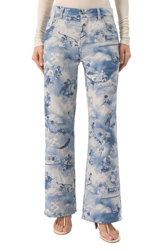 Джинсы Off-White 0WYA062S25FAB0014200 Голубой  0WYA062S25FAB0014200 Фото 3