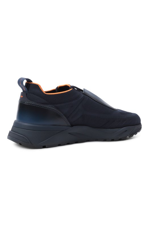 Текстильные кроссовки Innova Santoni MBIG22132N0TTH0D Синий  MBIG22132N0TTH0D Фото 5
