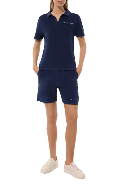 Хлопковые шорты SPORTY AND RICH, арт. SH027501651BL23, фото 2