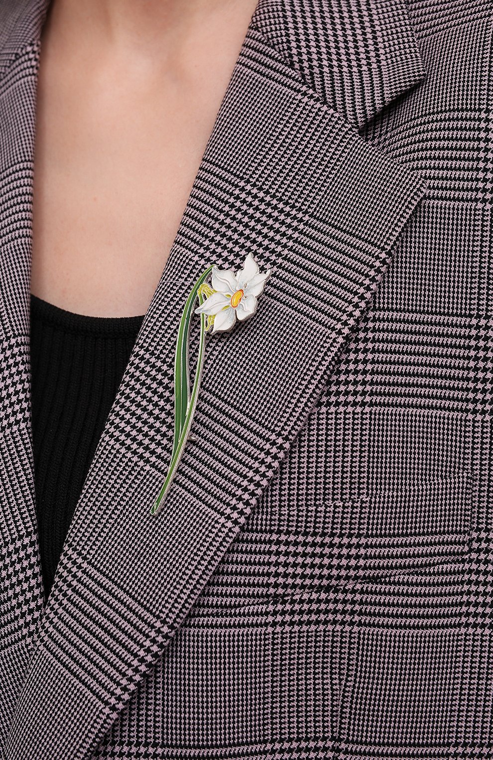 Брошь нарцисс поэтический РУССКИЕ САМОЦВЕТЫ, арт. 41475, фото 2