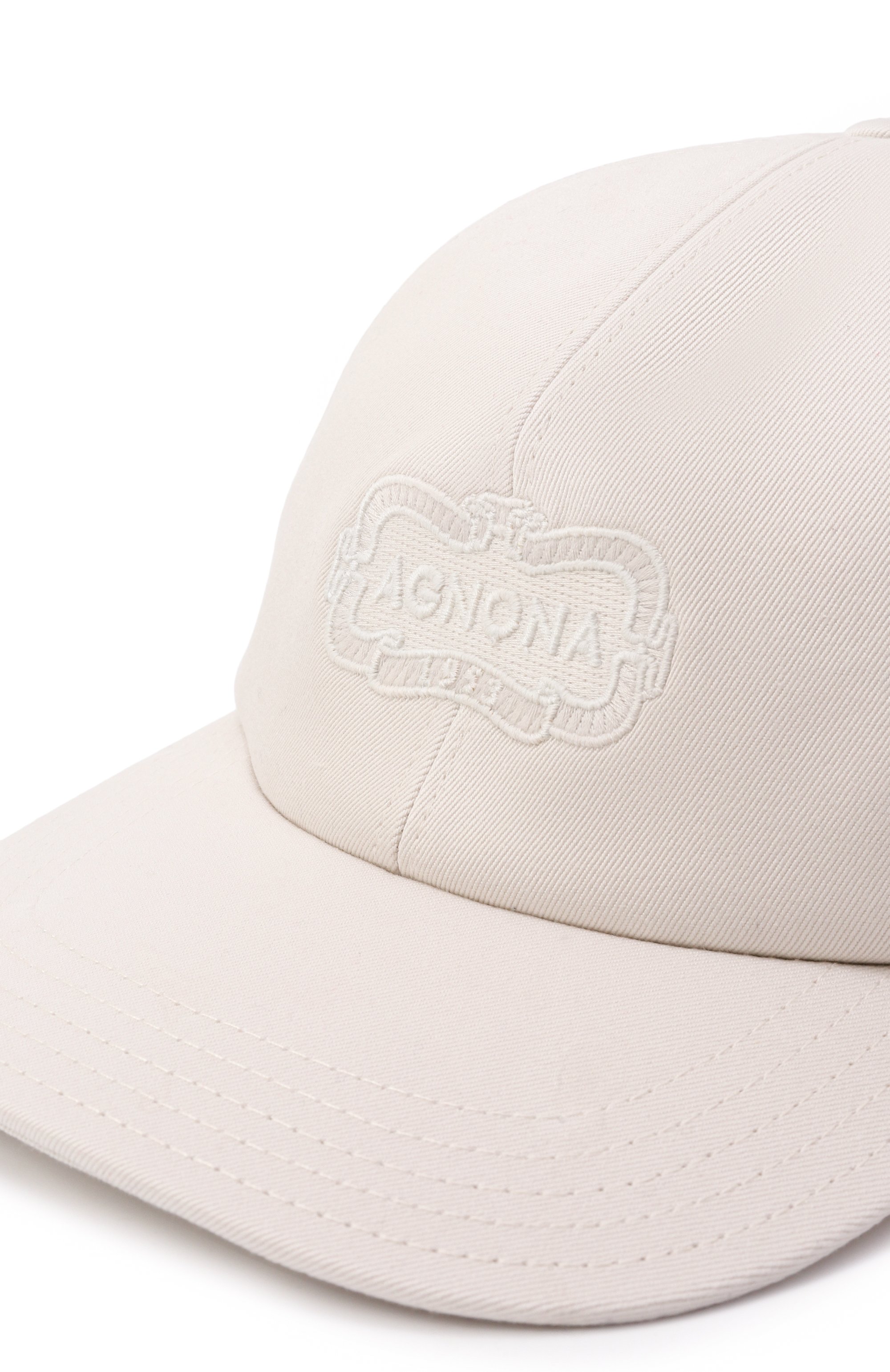 Хлопковая бейсболка AGNONA, арт. AK0901X/U2104, фото 4