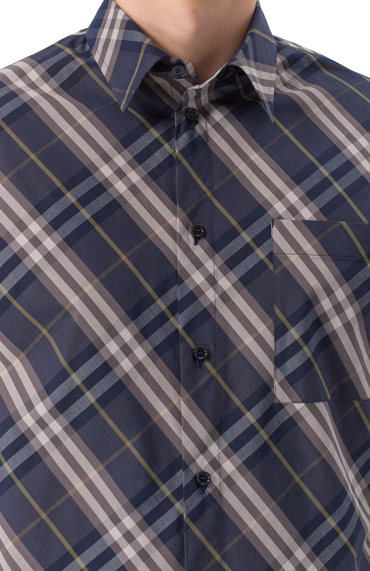 Хлопковая рубашка BURBERRY, арт. 8105201, фото 1