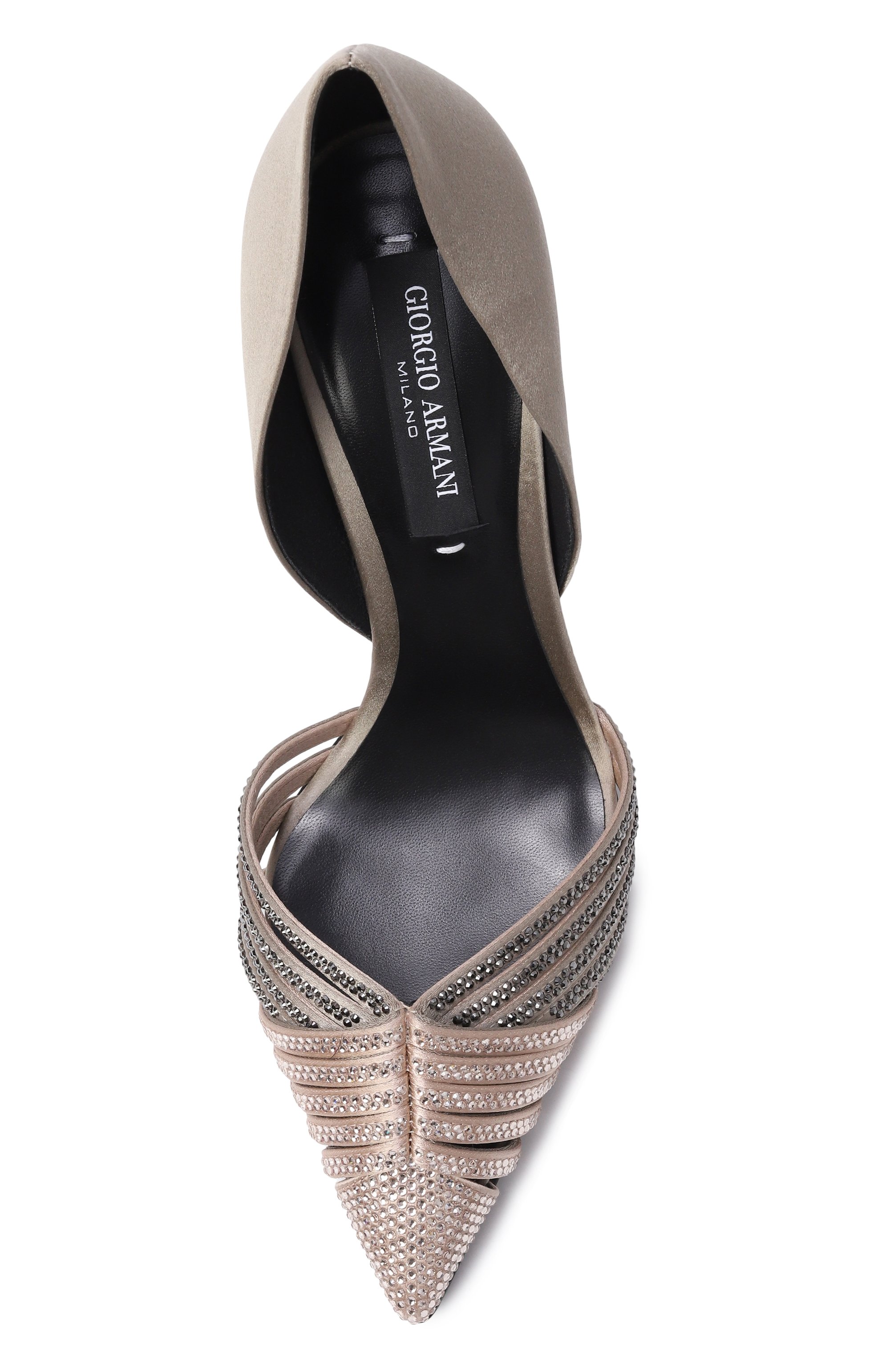 Текстильные туфли GIORGIO ARMANI, арт. GW001674/AF20743, фото 6