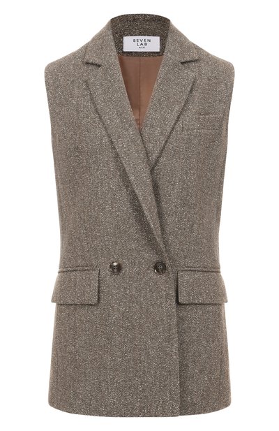 Женский шерстяной жилет SEVEN LAB, арт. SJU.16.766.456