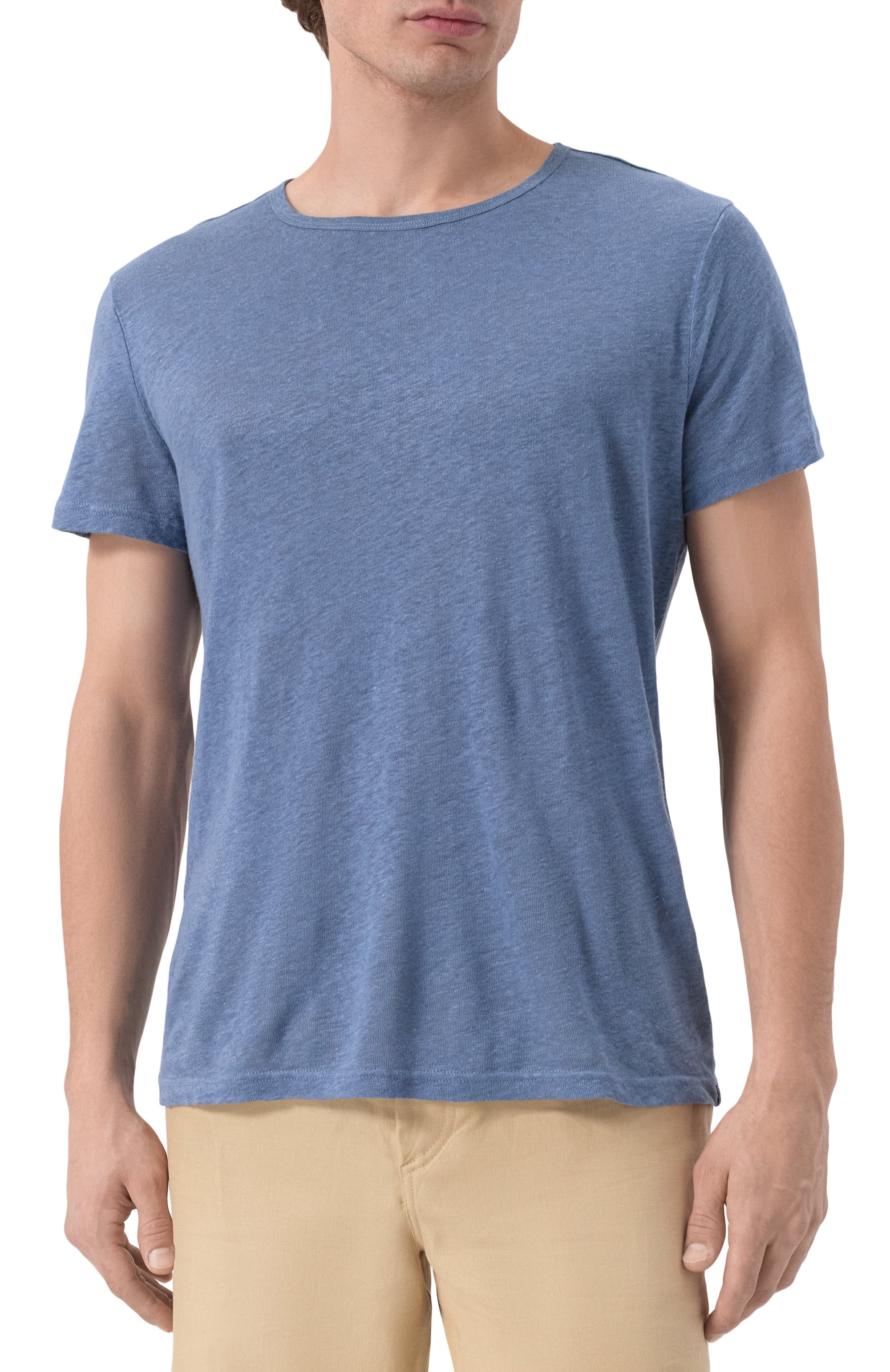 Льняная футболка DEREK ROSE, арт. 3163-J0RD004, фото 3