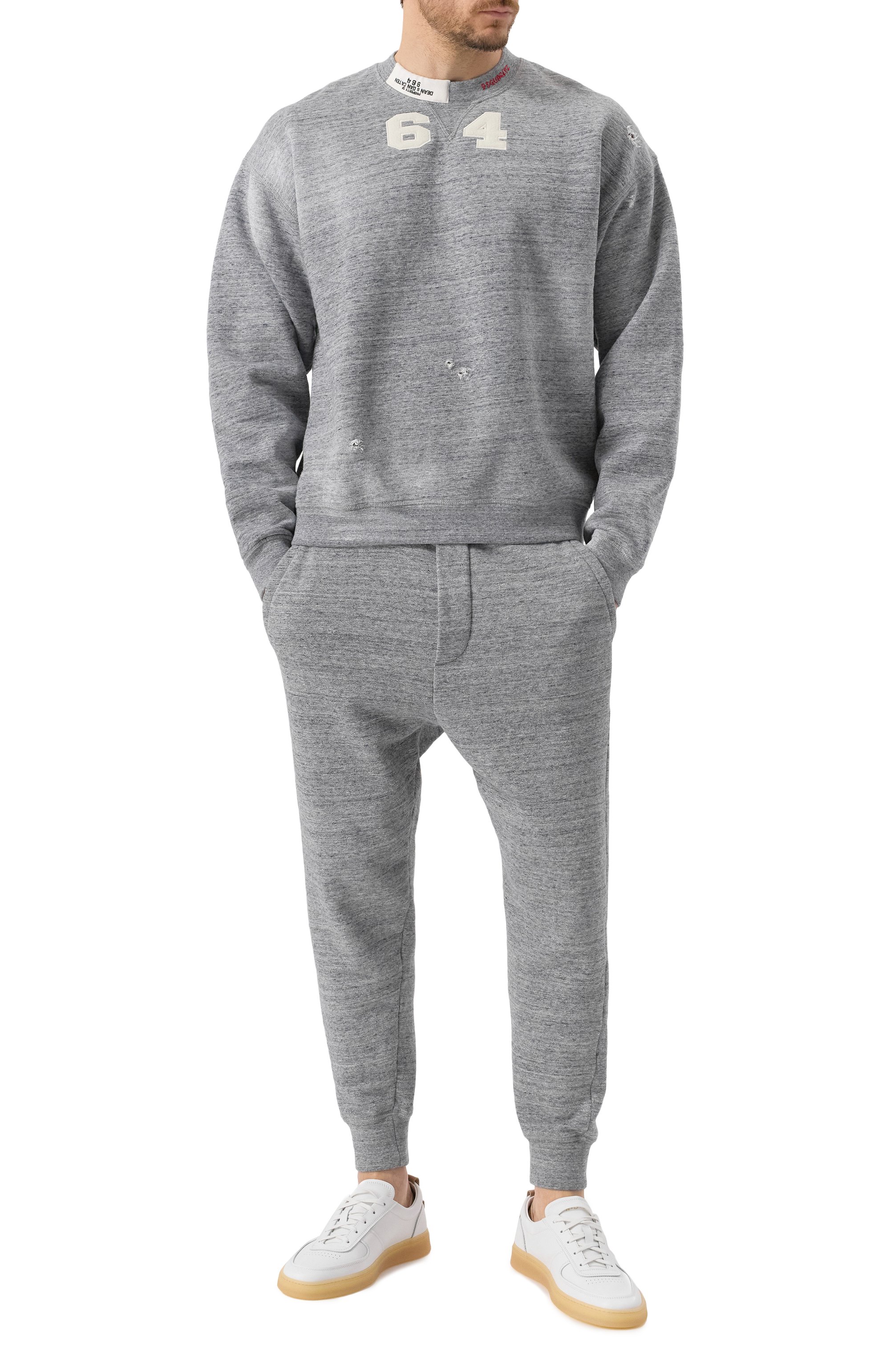 Хлопковые джоггеры DSQUARED2, арт. S74KB1023/S25463, фото 2