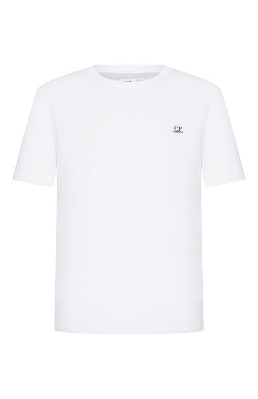 Хлопковая футболка C.P. Company RCCMTS725A/005100W Белый RCCMTS725A/005100W