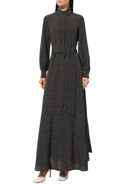 Шелковое платье KITON, арт. D53330K0566E02, фото 3