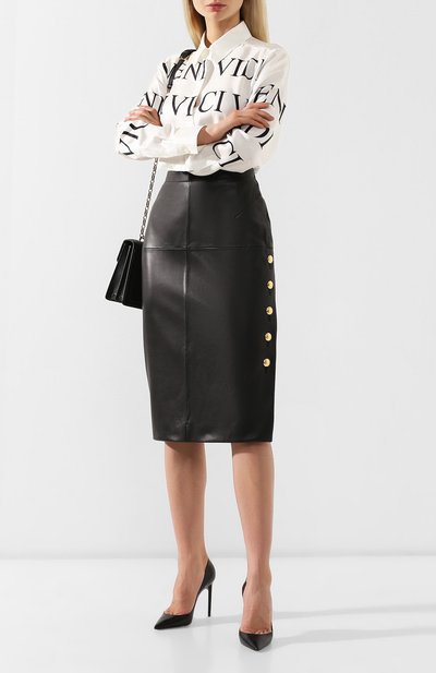 Кожаная юбка ESCADA, арт. 5029851, фото 2