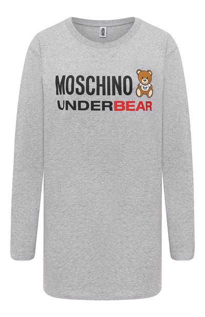 Женская хлопковый лонгслив MOSCHINO, арт. A1801/9003