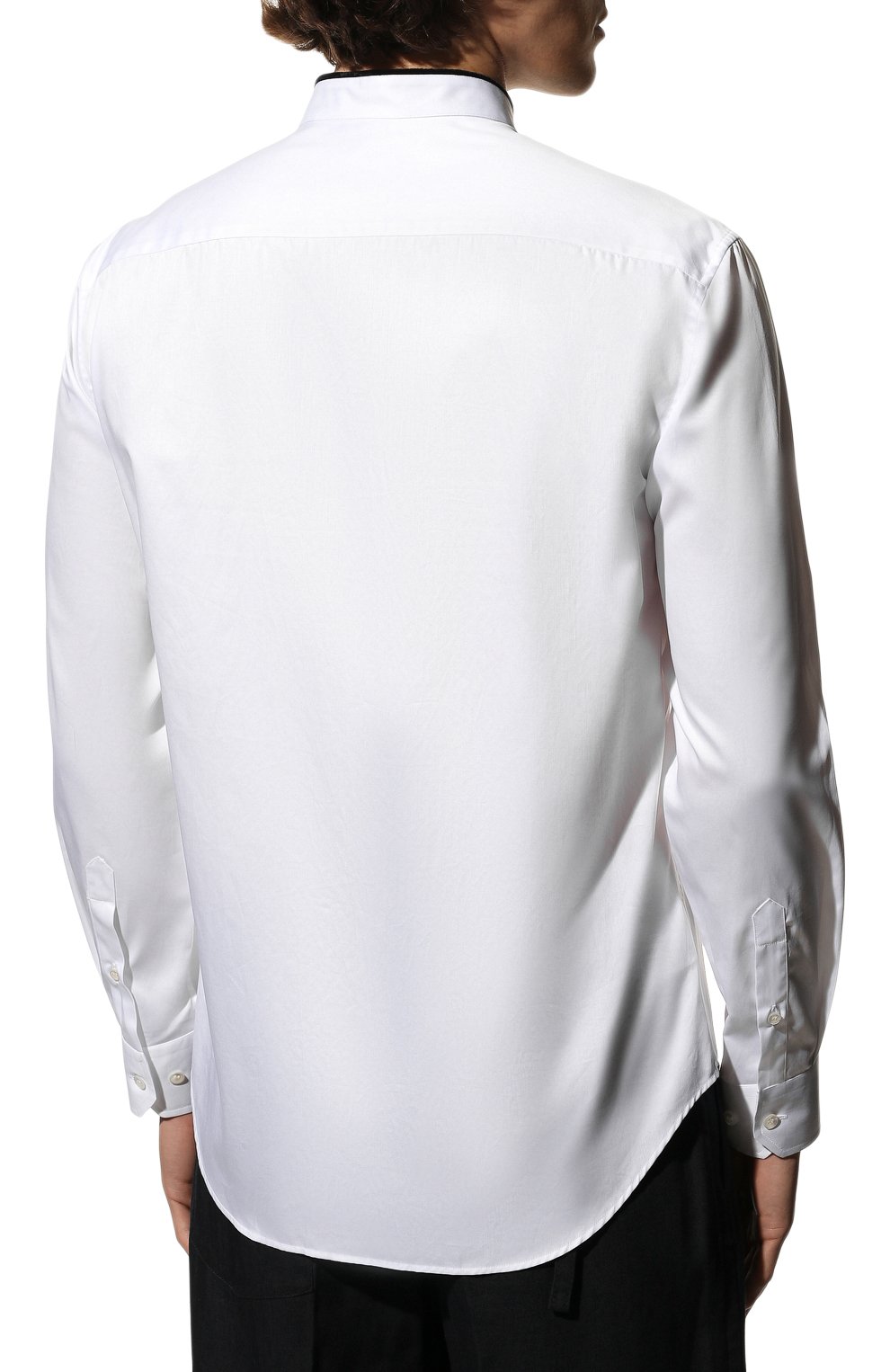 Хлопковая рубашка GIORGIO ARMANI, арт. 2WGCCZ12/TZB26, фото 4
