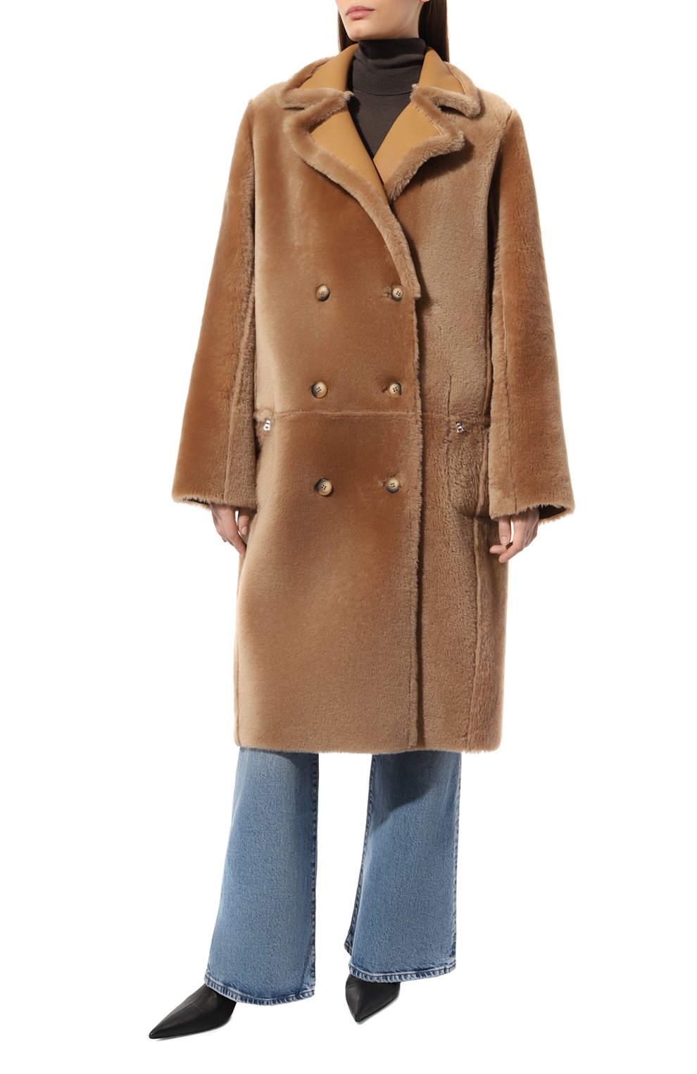 Двусторонняя дубленка LUDA NIKISHINA, арт. FC/NATA/np-mr/beige, фото 6