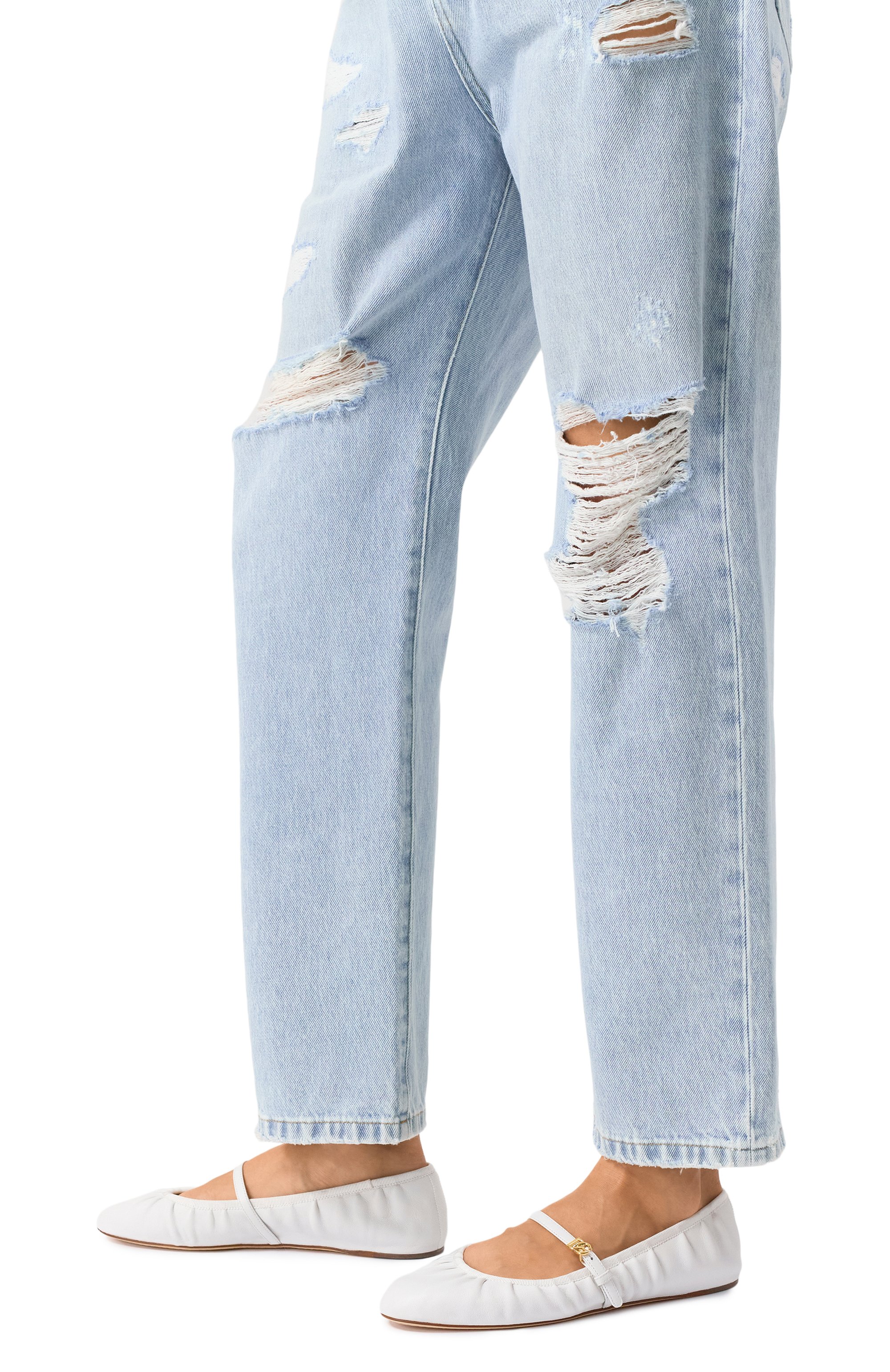 Кожаные балетки odette DOLCE & GABBANA, арт. CB0222/AV938, фото 3