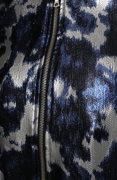 Бомбер на молнии с принтом и контрастными манжетами DRIES VAN NOTEN, арт. 172-10548-4127, фото 1