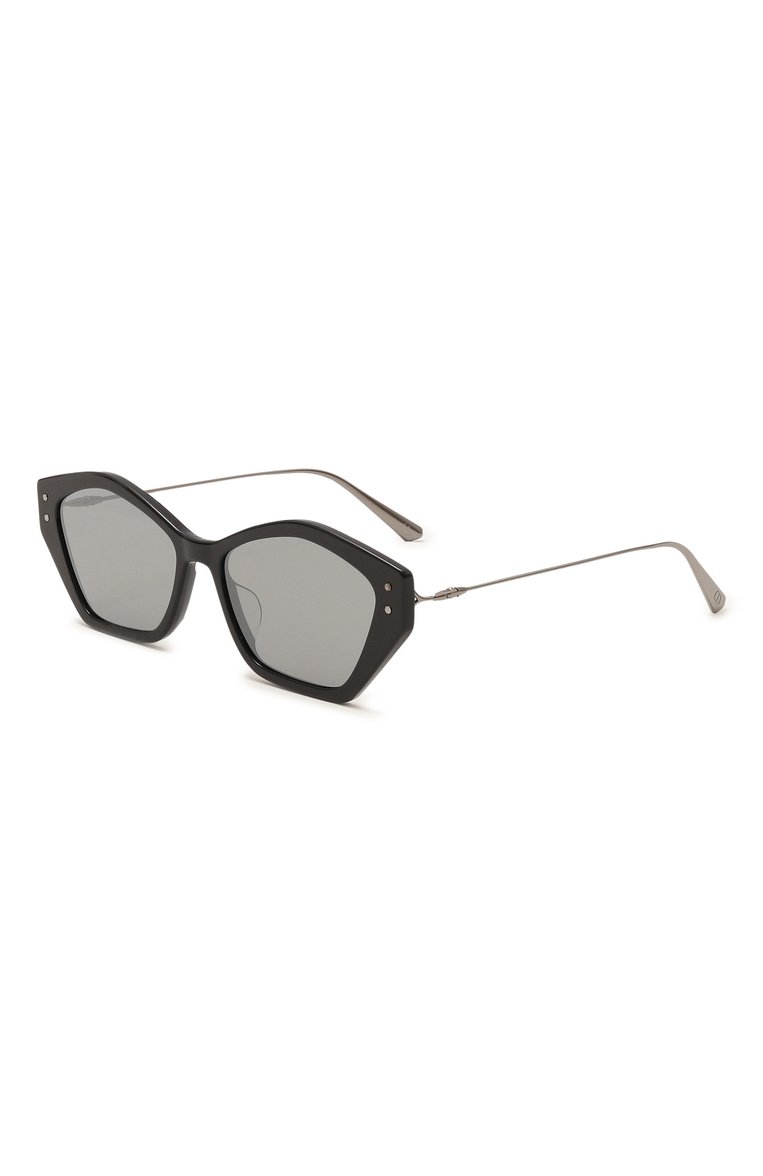 Женские солнцезащитные очки DIOR EYEWEAR черного цвета, арт. MISSDI0R S1U 14A7 | Фото 1 (Тип очков: С/з; Материал: Пластик; Региональные ограничения белый список (Axapta Mercury): Не проставлено; Нос: Не проставлено; Оптика Гендер: оптика-женское; Очки форма: Бабочка)