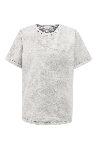 Женская хлопковая футболка STELLA MCCARTNEY, арт. 596957/SNW45