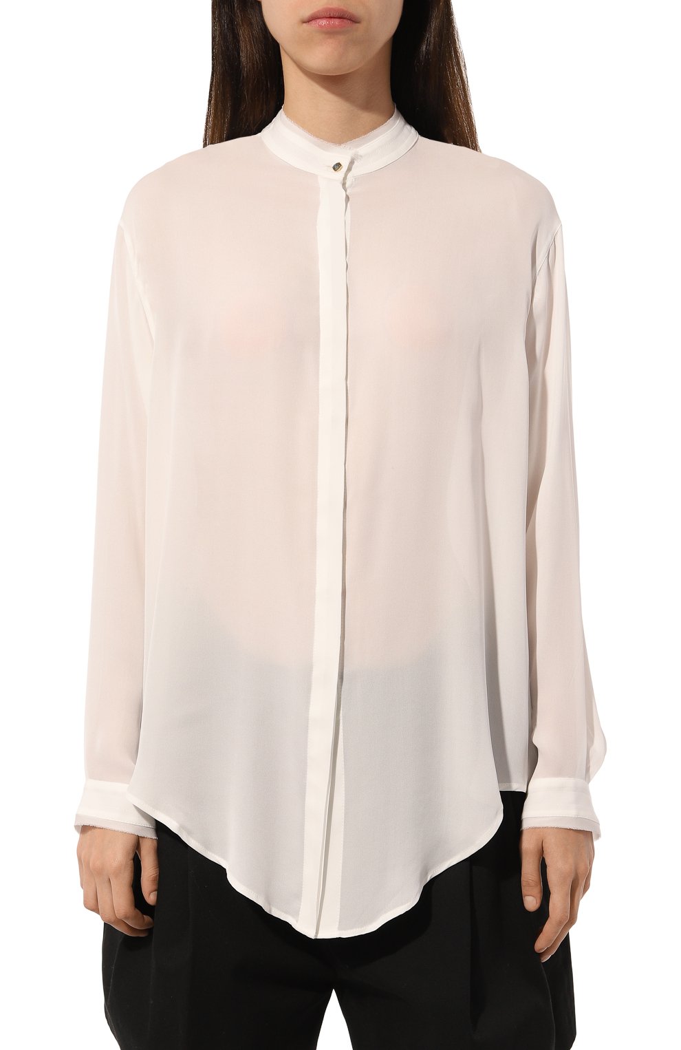 Шелковая блузка ISABEL BENENATO, арт. DW45RF24, фото 3