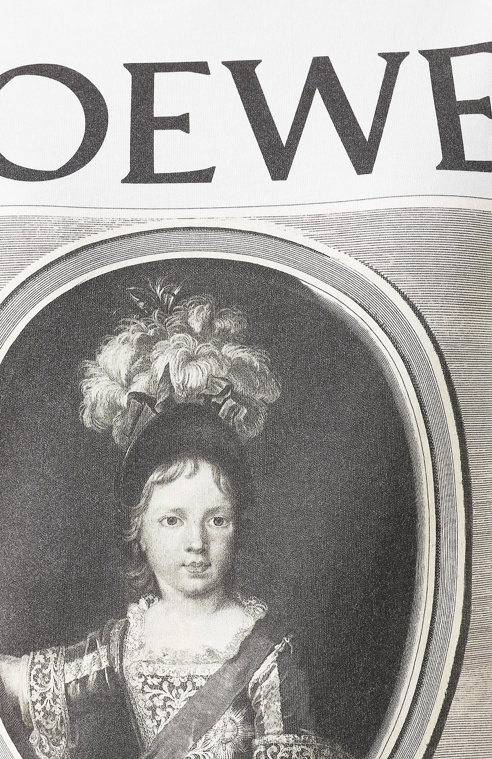 Хлопковая футболка LOEWE, арт. S6109660PC, фото 5