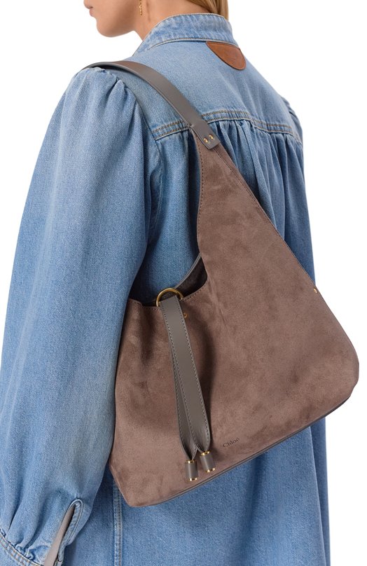 Сумка Marcie small Chloé CH25AS629Q07 Коричневый  CH25AS629Q07 Фото 2