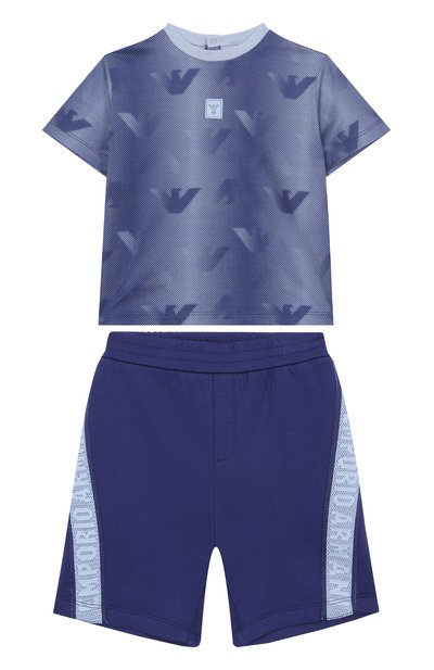 Комплект из футболки и шорт EMPORIO ARMANI, арт. EB001114/AF24286