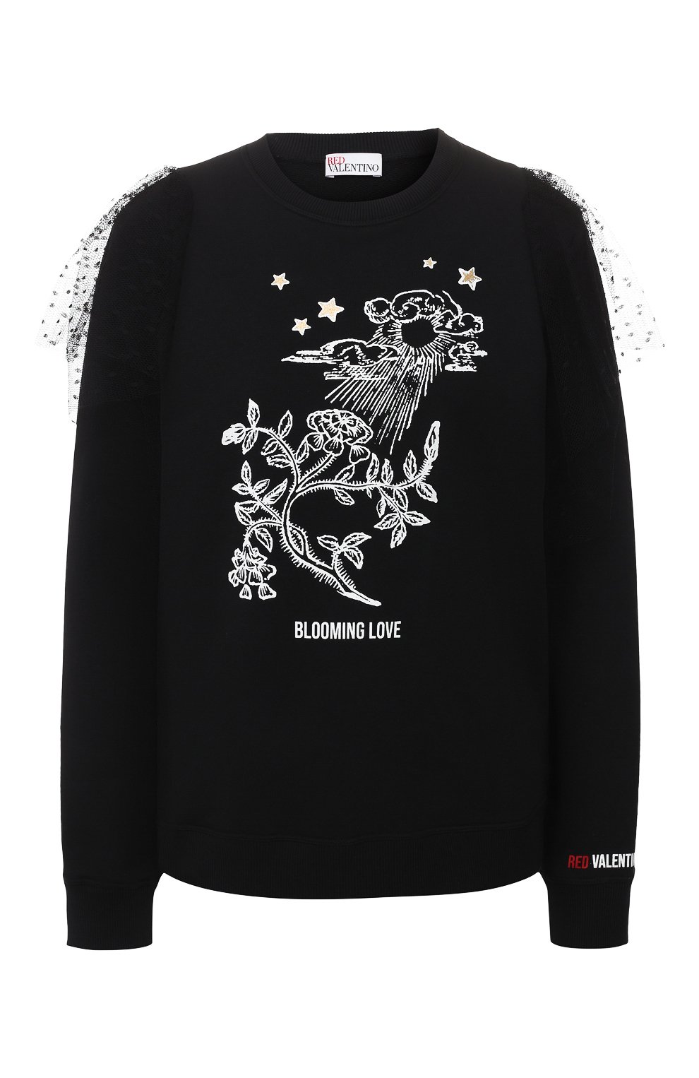Хлопковый свитшот REDVALENTINO, арт. TR3MF03F/4UY, фото 1