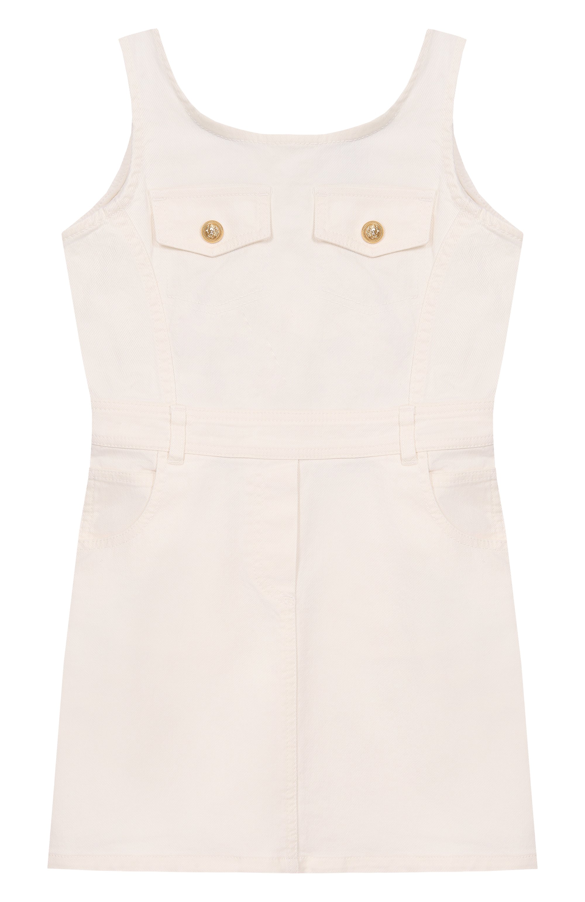 Джинсовый сарафан BALMAIN, арт. BY1B42, фото 1