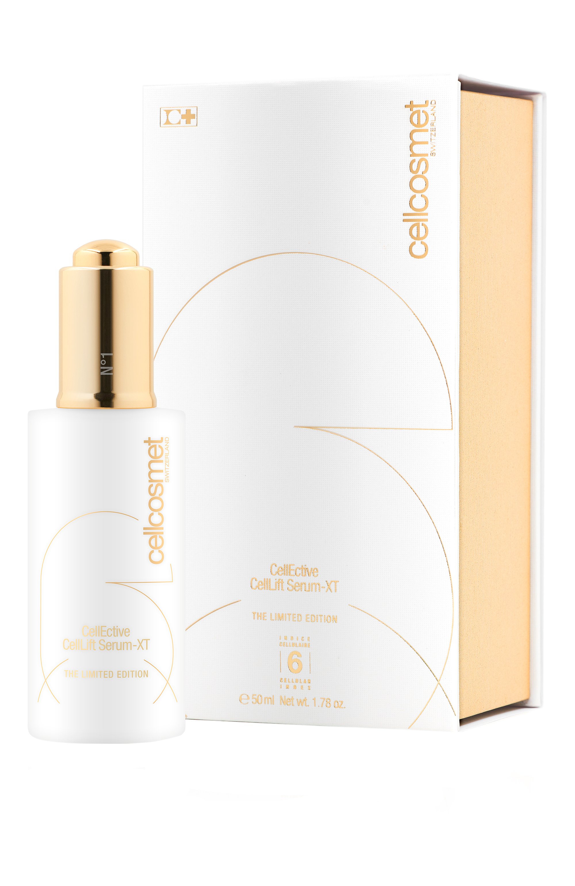 Клеточная сыворотка-лифтинг cellective celllift serum-xt (50ml) CELLCOSMET AND CELLMEN, арт. 2314_2502, фото 2