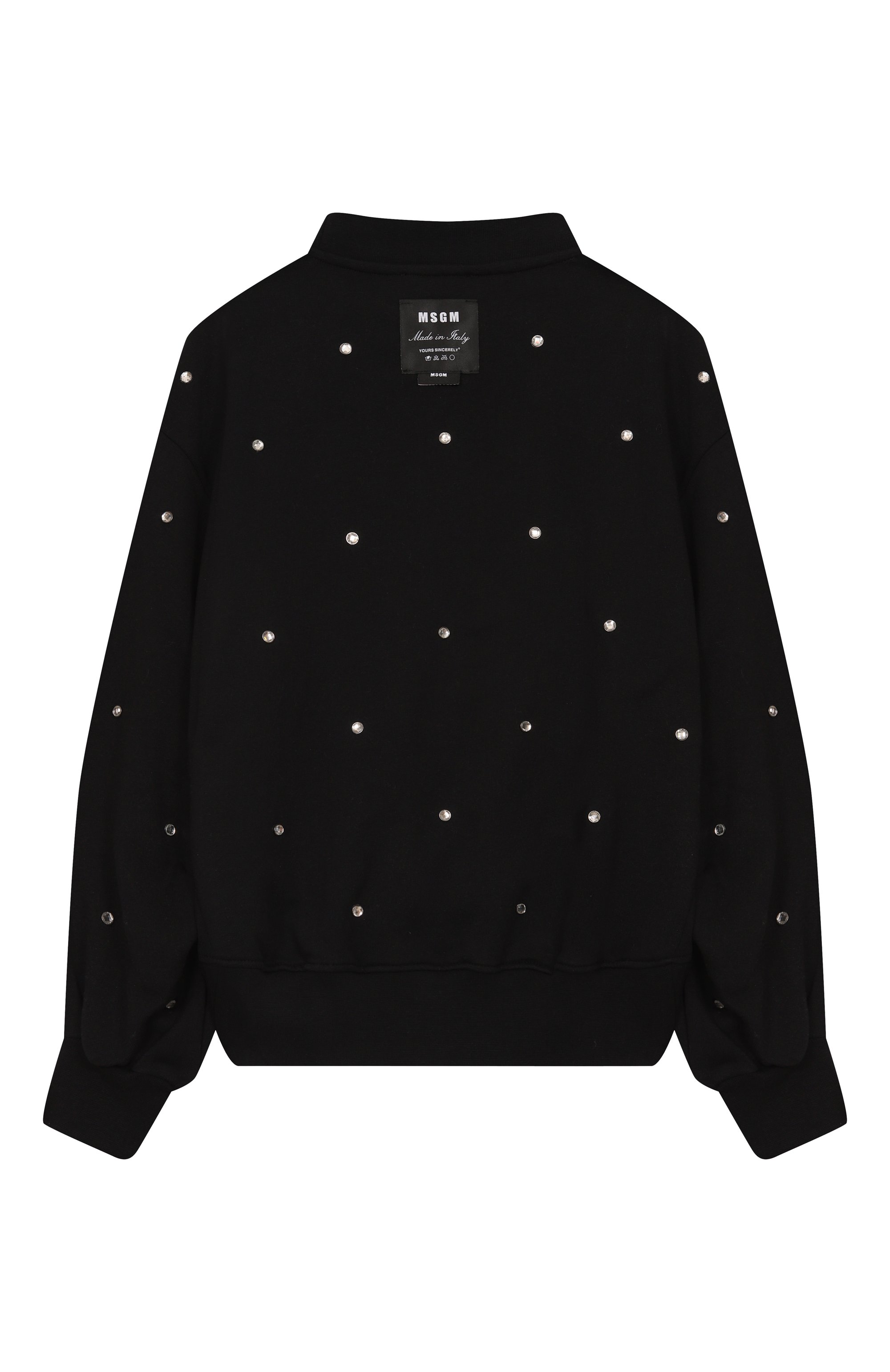 Хлопковый свитшот MSGM KIDS, арт. F5MSJGSW164, фото 2