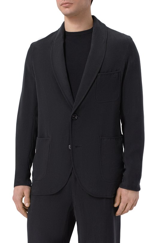 Однобортный пиджак Giorgio Armani GM003427/TE10069 Чёрный  GM003427/TE10069 Фото 3