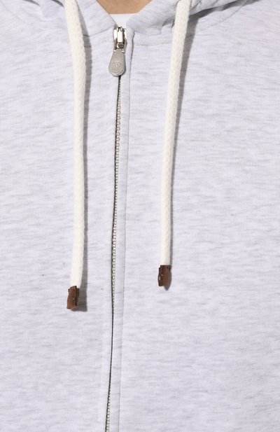 Хлопковая толстовка BRUNELLO CUCINELLI, арт. M0T35B2146, фото 5