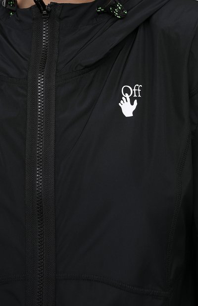 Плащ с капюшоном OFF-WHITE, арт. 0WVL011E20FAB0011001, фото 5