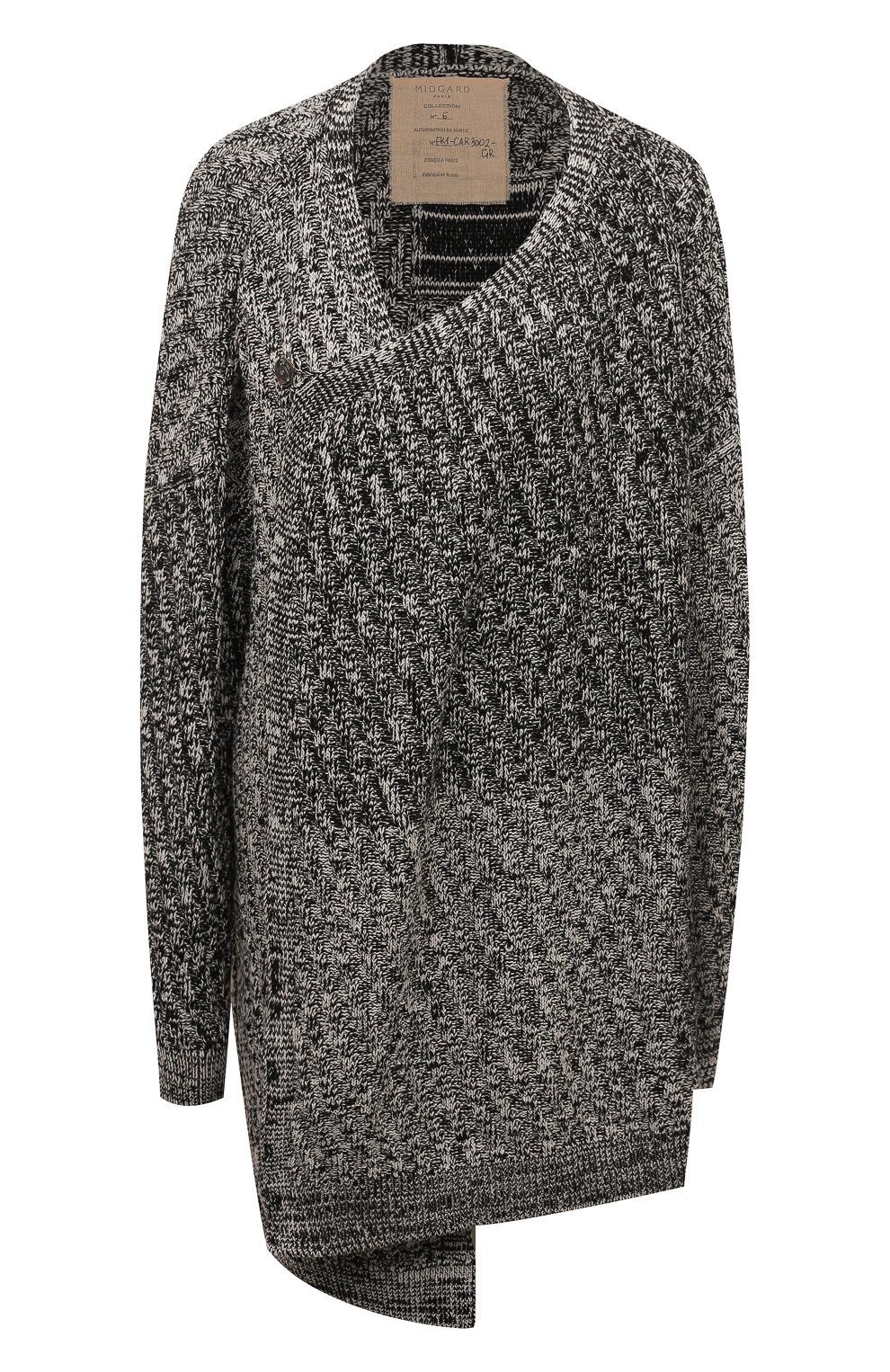 Кардиган из шерсти и кашемира MIDGARD PARIS, арт. FK1-CAR3002-GR, фото 1