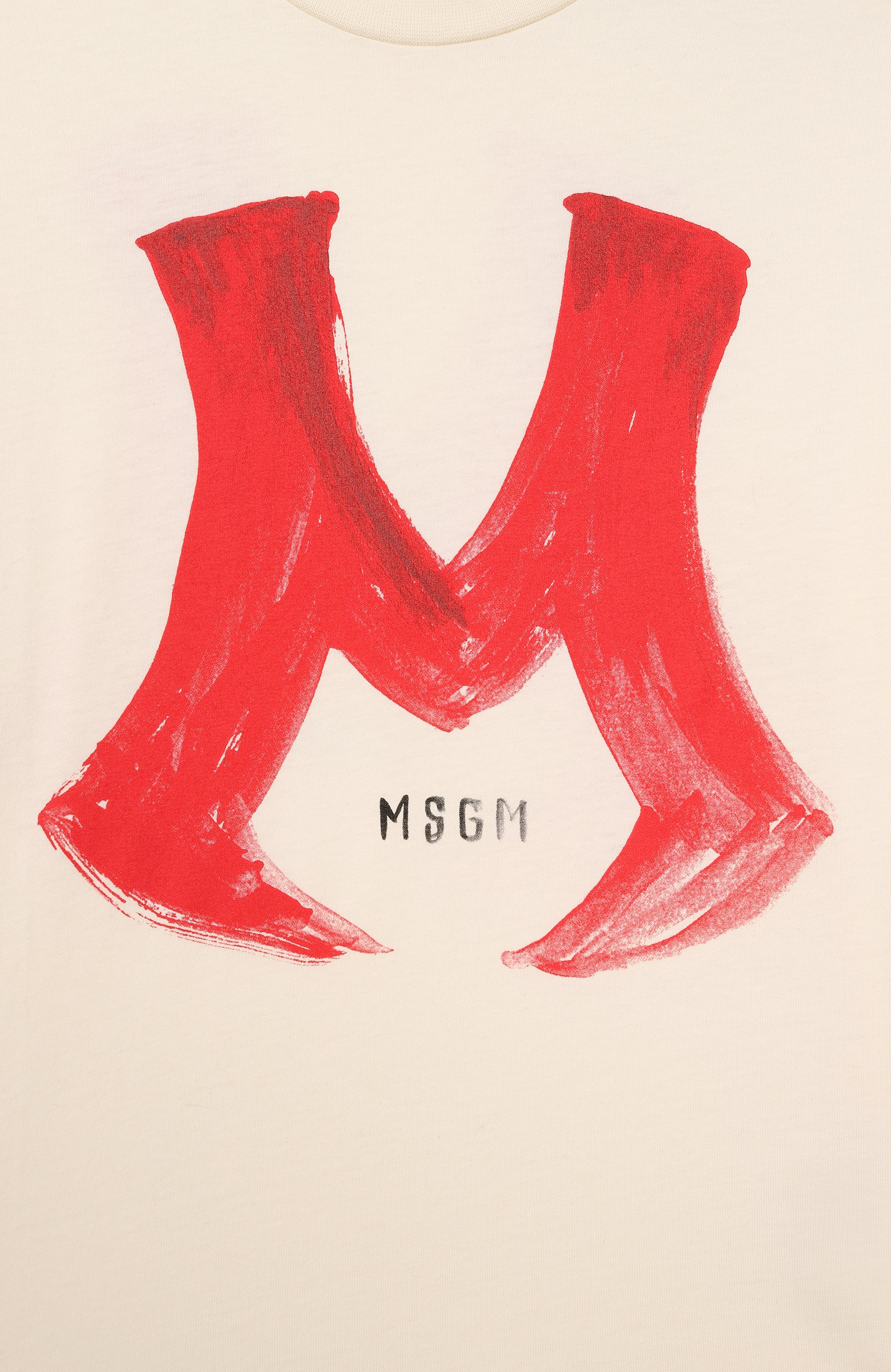 Хлопковая футболка MSGM KIDS, арт. F6MSJBTH273, фото 3