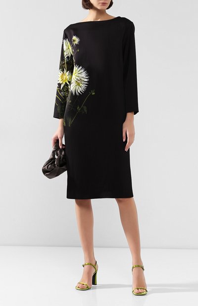 Платье DRIES VAN NOTEN черного цвета по цене 71700 руб., арт. 192-11071-8370, фото 2 Платье DRIES VAN NOTEN, арт. 192-11071-8370, фото 2